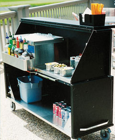 Lacrosse Stow Away Bar Cart CR Peterson 1